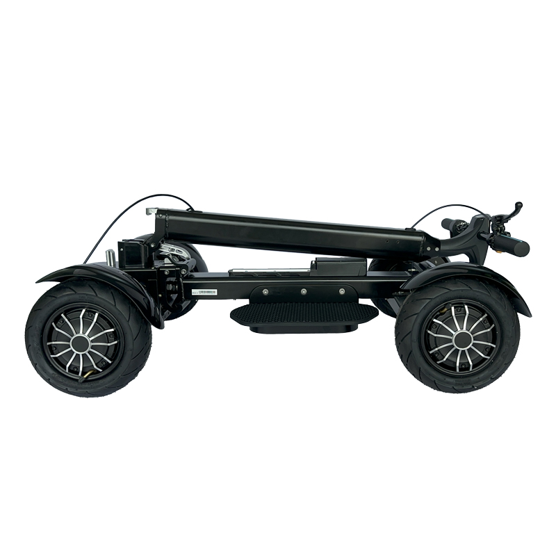 4 Wheel Golf Scooter Electric Ride-On Golf Trolley Transport with Long Range Battery and Durable Frame - Image 4