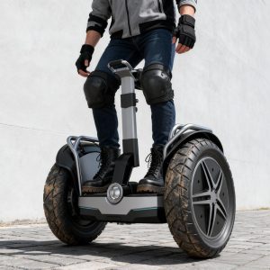 Standing electric transporter 17 inch tire daily commute scooter