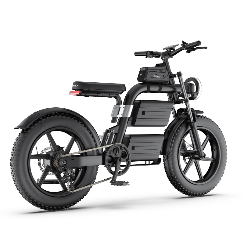 Electric Commuter Ebike, Folding Fat Tire Bike for City Streets and Trail Riding electric bike OEM supplier