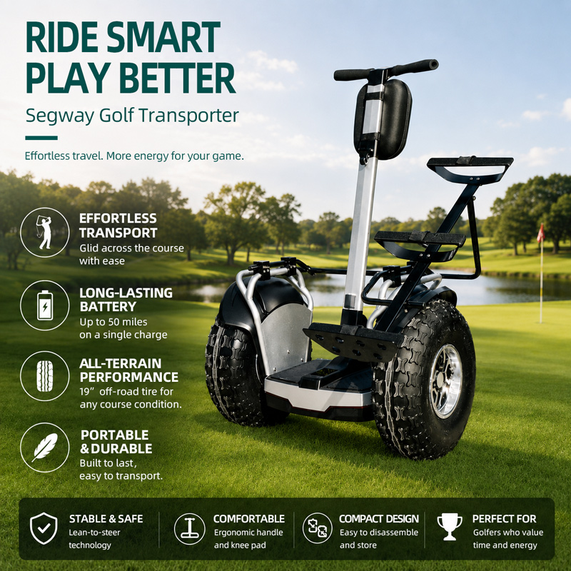 Smart ride giolf scooter
